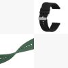 Set 2 curele pentru Realme Watch S/Watch S Pro/Watch 2 Pro, Kwmobile, Negru/Verde, Silicon, 57786.02