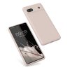 Husa Kwmobile pentru Google Pixel 6a, Silicon, Crem, 57815.225