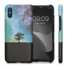 Husa Kwmobile pentru Xiaomi Redmi 9A/Redmi 9AT, Piele ecologica, Multicolor, 57837.01