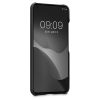 Husa Kwmobile pentru Xiaomi Mi 11 Lite 5G/11 Lite 5G NE, Piele ecologica, Negru/Alb, 57839.03