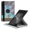 Husa 360° pentru tableta Samsung Galaxy Tab S7 Plus/Galaxy Tab S7 FE, Kwmobile, Multicolor, Piele ecologica, 53587.03