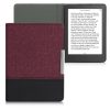 Husa pentru Kobo Aura Edition 2, Kwmobile, Rosu/Negru, Textil, 41182.10