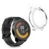 Set 2 Huse pentru Xiaomi Watch S1 Active, Kwmobile, Negru/Transparent, Silicon, 58070.01