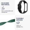 Set 2 Curele pentru Samsung Galaxy Fit 2, Kwmobile, Negru/Verde, Silicon, 53962.05