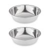 Set 2 boluri din inox pentru caini si pisici , 450 ml, 58150.01