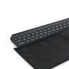 Husa pentru tastatura Logitech MX Keys Wireless, Kwmobile, Negru, Plastic, 58192.01