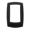 Husa de protectie pentru GPS IGPSPORT iGS50E/iGS50, Kwmobile, Negru, Silicon, 58164.01