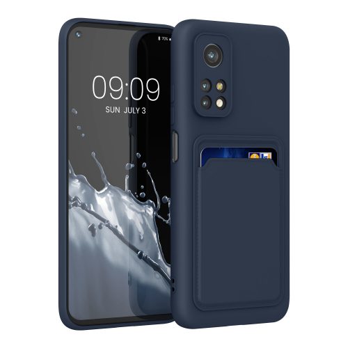 Husa Kwmobile pentru Xiaomi Mi 10T/Mi 10T Pro, Silicon, Albastru, 56952.17