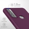 Husa Kwmobile pentru TCL 20 SE (2021), Silicon, Violet, 55693.187