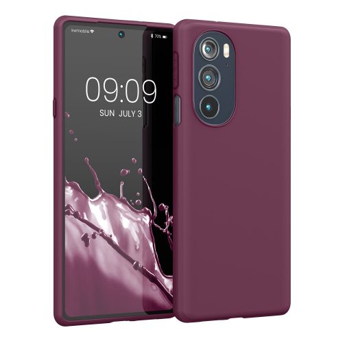 Husa Kwmobile pentru Motorola Edge 30 Pro/Edge Plus/Edge X30, Silicon, Violet, 57060.187