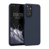 Husa Kwmobile pentru Xiaomi Redmi Note 11/Redmi Note 11s, Silicon, Albastru, 57368.186