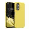 Husa Kwmobile pentru Xiaomi Redmi Note 11/Redmi Note 11s, Silicon, Galben, 57368.165