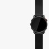 Rama cadran pentru Garmin Fenix 7S, Kwmobile, Negru/Argintiu, Aluminiu, 58352.01