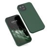 Husa Kwmobile pentru Apple iPhone 13, Silicon, Verde, 55878.169