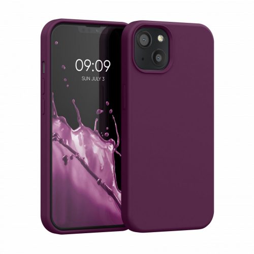 Husa Kwmobile pentru Apple iPhone 13, Silicon, Violet, 55878.187