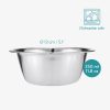 Set 2 boluri din inox pentru caini si pisici de talie mica, 350 ml, 58405.01