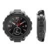 Set 2 Huse pentru Huami Amazfit T-Rex/Amazfit T-Rex Pro, Kwmobile, Negru/Transparent, Silicon, 58459.02