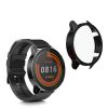 Set 2 Huse pentru Xiaomi Mi Watch/Mi Watch Color Sport, Kwmobile, Negru/Transparent, Plastic, 58467.01