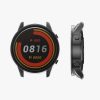 Set 2 Huse pentru Xiaomi Mi Watch/Mi Watch Color Sport, Kwmobile, Negru/Transparent, Plastic, 58467.01