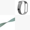 Set 2 Curele pentru Xiaomi Mi Smart Band 6/Mi Band 6/Mi Band 5, Kwmobile, Verde/Gri, Silicon, 57428.07