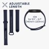 Set 2 Curele pentru Xiaomi Redmi Smart Band Pro, Kwmobile, Albastru/Gri, Silicon, 57425.03