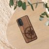 Husa kwmobile pentru Motorola Moto G52/Moto G82 5G, Lemn, Maro, 58541.01