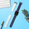 Set 2 curele pentru Xiaomi Mi Watch Lite/Redmi Watch, Kwmobile, Albastru/Alb, Silicon, 54778.07