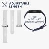 Set 2 curele pentru Xiaomi Mi Watch Lite/Redmi Watch, Kwmobile, Albastru/Alb, Silicon, 54778.07