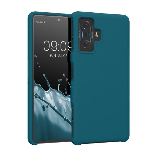 Husa Kwmobile pentru Xiaomi Poco F4 GT, Silicon, Verde, 58527.57