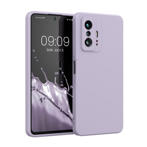 Husa Kwmobile pentru Xiaomi 11T/11T Pro, Silicon, Mov, 56573.192