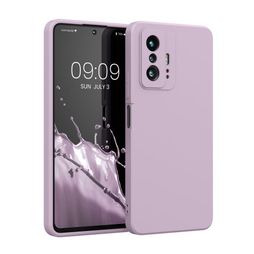 Husa Kwmobile pentru Xiaomi 11T/11T Pro, Silicon, Mov, 56573.140