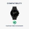 Set 2 curele pentru Fossil Gen 6 Men's Smartwatch, Kwmobile, Multicolor, Silicon, 58641.01