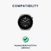 Set 2 curele pentru Huawei Watch GT 3 Pro (46mm), Kwmobile, Negru/Albastru, Silicon, 58637.01