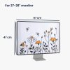 Husa pentru monitor de 27-28 inch, Kwmobile, Multicolor, Textil, 45116.18