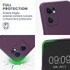 Husa Kwmobile pentru OPPO Find X5 Lite, Silicon, Violet, 57633.187