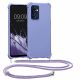 Husa Kwmobile pentru OPPO Find X5 Lite, Silicon, Albastru, 58647.108