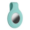 Clip de protectie pentru Apple AirTag, Kwmobile, Verde, Silicon, 55732.71