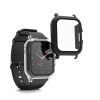 Set 2 Huse pentru Huami Amazfit GTS 2, Kwmobile, Negru/Transparent, Plastic, 58718.01