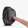 Set 2 Huse pentru Huami Amazfit GTS 2, Kwmobile, Negru/Transparent, Plastic, 58718.01