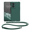 Husa Kwmobile pentru OnePlus Nord 2T, Silicon, Verde, 58770.80