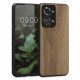 Husa Kwmobile pentru OnePlus Nord 2T, Lemn, Maro, 58766.18