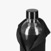 Set 2 Huse Cooler Jacket pentru sticle SodaStream, Kwmobile, Negru/Albastru, Neopren, 58832.02