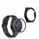 Set 2 Huse pentru Huawei Watch GT 3 Pro (46mm), Kwmobile, Negru/Transparent, Plastic, 58882.01