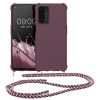 Husa Kwmobile pentru OPPO A74 5G/A54 5G, Silicon, Violet, 58012.187