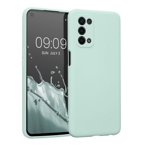 Husa Kwmobile pentru OPPO A74 5G/A54 5G, Silicon, Verde, 57571.200