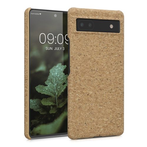 Husa Kwmobile pentru Google Pixel 6a, Pluta, Maro, 58900.24