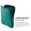 Husa universala pentru eBook Reader de 7 inch, Kwmobile, Verde, Textil, 57397.22