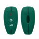 Husa Cheie Auto pentru Ford 3 Butoane - Keyless Go, Kwmobile, Verde, Silicon, 53133.14