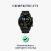 Set 2 curele pentru Xiaomi Mi Watch Color Sport/Watch S1 Active, Kwmobile, Gri/Verde, Silicon, 58971.02