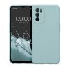 Husa Kwmobile pentru OPPO A16/A16s, Silicon, Verde, 57572.200